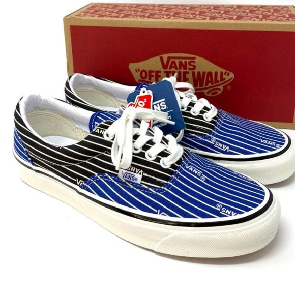 💖MEGA SALE💖VANS Era 95 Dx Canvas Black Blue Sneakers Skate Women's VN0A2RR11VA - Picture 1 of 16